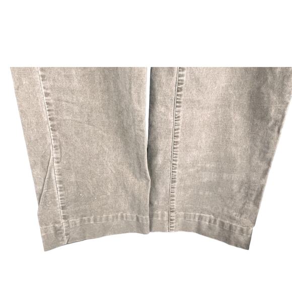 LL Bean Pants Womens 14 Regular 34x28 -  0FGM5 Tan Super Soft Velvet Feel - Picture 3 of 5